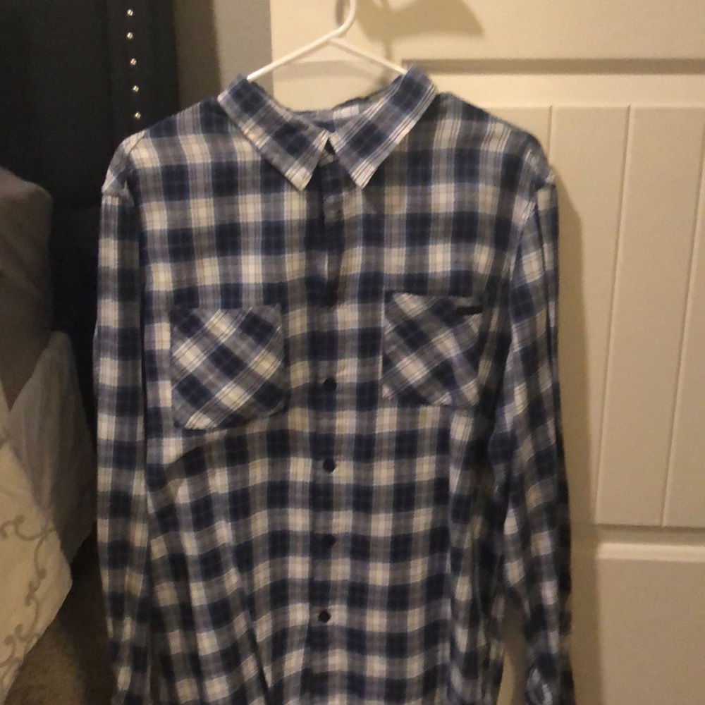 Plaid Oakley button down